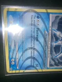 Arceus AR4 Arceus Holo Rare Pokemon Card 90 HP Fastwave English 2009 - Image 3