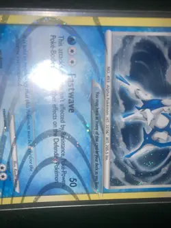 Arceus AR4 Arceus Holo Rare Pokemon Card 90 HP Fastwave English 2009 - Image 4