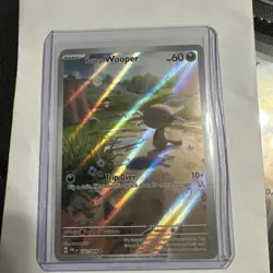 Paldean Wooper 102/094 Phantasmal Flames Pokemon Card NM English - Image 1