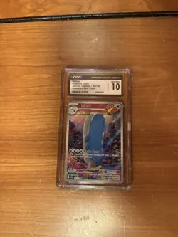 CGC 10 Gem Mint Wailord 162/159 Illustration Rare Journey Together Pokemon Card - Image 3