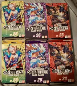 One Piece Card Game Starter Deck Lot ST-23 ST-26 ST-28 Shanks Luffy Yamato - Image 1