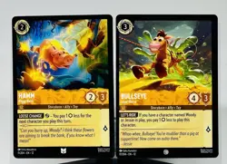 Disney Lorcana Toy Story 6 Card Lot Buzz Woody Jessie Rex Hamm Bullseye - Image 3