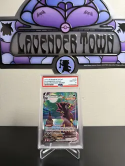2021 POKEMON SWORD & SHIELD EVOLVING SKIES SECRET FULL ART/UMBREON VMAX PSA 10 - Image 3