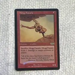 Wizards of the Coast MTG Mogg Fanatic Tempest English Foil Common Goblin - Image 1