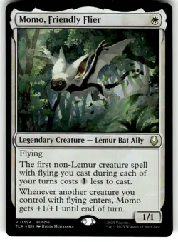 Momo, Friendly Flier 394 Unique and Miscellaneous Promos Magic: Foil NM - Image 1
