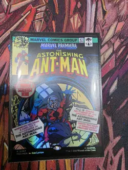 The Astonishing Ant-man Mtg Marvel 0397 Borderless Foil - Image 1