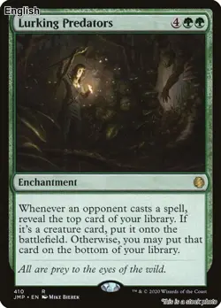 Lurking Predators EN [JMP - 410] - NM TCG MTG - Image 1