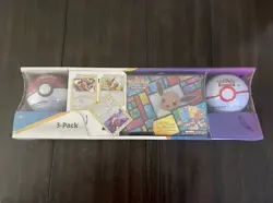 Pokemon TCG Eevee 3-Pack Booster Set w/3 Foil Promo Cards (English) - Image 1