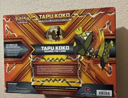 Pokemon Tapu Koko Figure Collection Trading Card Game Booster Packs Set 820650802829 - Image 4