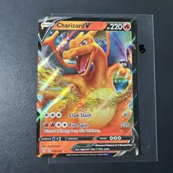 Charizard V 019/189 Darkness Ablaze NM Ultra Rare Pokemon Card B - Image 1