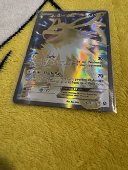 Jolteon EX 28a/83 XY Generations Full Art Ultra Rare Pokemon 2016 - Image 2