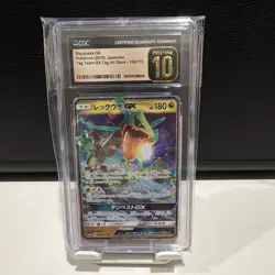 The Pokemon Company Rayquaza GX 100/173 SM12a JP CGC Pristine 10 Holo - Image 1