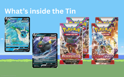 Pokemon TCG: Eevee Evolutions Vaporeon V & Umbreon V Tin Bundles **SEALED NEW** - Image 3