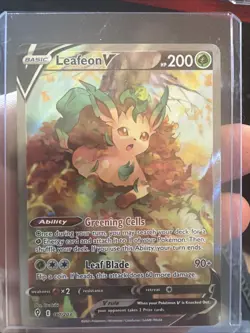 Pokemon Leafeon V Alternate Art Ultra Rare Holo Evolving Skies 167/203 - Image 1