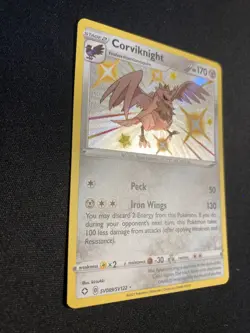 Pokemon TCG, Corviknight SV089/SV122 - Shining Fates - NM - Image 2
