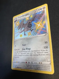 Pokemon TCG, Corviknight SV089/SV122 - Shining Fates - NM - Image 3