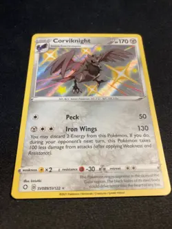 Pokemon TCG, Corviknight SV089/SV122 - Shining Fates - NM - Image 4