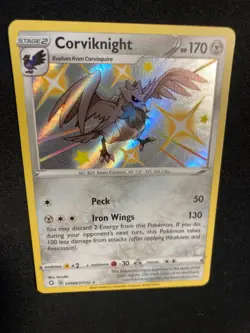 Pokemon TCG, Corviknight SV089/SV122 - Shining Fates - NM - Image 5