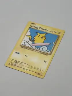 Crisp Pokemon Single - Surfing Pikachu 111/108 Evolutions Secret Rare Regular - Image 2