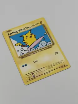 Crisp Pokemon Single - Surfing Pikachu 111/108 Evolutions Secret Rare Regular - Image 3