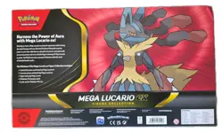 Pokemon TCG Mega Lucario ex Premium Figure Collection Box Factory Sealed NIB - Image 2