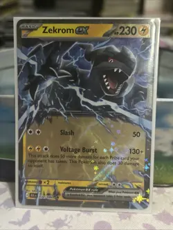 Pokemon Scarlet & Violet Black Bolt Zekrom Ex 34/86 English - Image 1