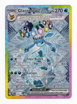 Glaceon ex - 150/131 Prismatic Evolutions Special Illustration Pokemon - NM - Image 1