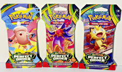 3 x Pokemon Mega Evolution Perfect Order Booster Pack - Image 1