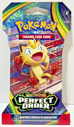 3 x Pokemon Mega Evolution Perfect Order Booster Pack - Image 3