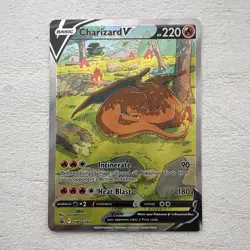 The Pokemon Company Charizard V SWSH260 Sword & Shield Promo Holo English 220 HP - Image 1