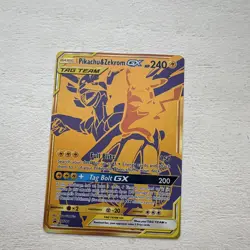 The Pokemon Company Pikachu & Zekrom GX SM248 TAG TEAM Promo Holo English 240 HP - Image 1