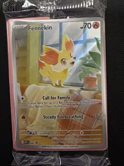 Pokemon TCG - Fennekin #80 Black Star Promo SEALED MINT/NEAR MIN - Image 1