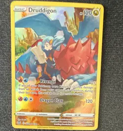 Pokemon TCG Druddigon TG09/TG30 Silver Tempest TG Holo - Image 1
