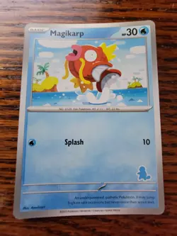 Pokemon - My First Battle - Magikarp - Squirtle Stamped - Image 1