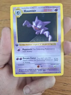 Haunter 29/102 BASE SET SHADOWLESS 1ST EDITION NM POKEMON - Image 1