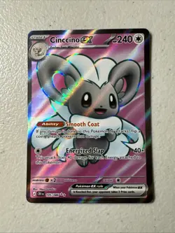 Holofoil - Cinccino ex - 105/086 - 105/086 - ME04: Chaos Rising - NM - Image 1
