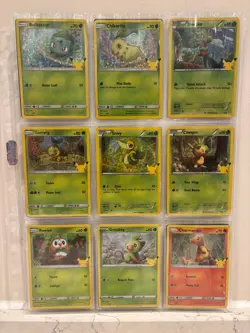Pokemon - 2021 McDonalds 25th Anniversary - Full 50 Card Set (Holo & Non-Holo) - Image 1