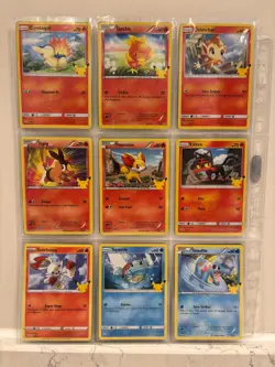 Pokemon - 2021 McDonalds 25th Anniversary - Full 50 Card Set (Holo & Non-Holo) - Image 5