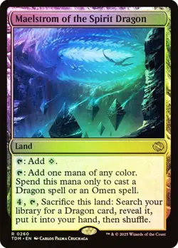 Foil Maelstrom of the Spirit Dragon [Tarkir: Dragonstorm] MTG - Image 1