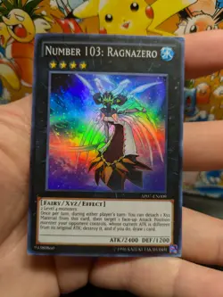 🔥 Number 103: Ragnazero - AP07-EN009 - Super Rare - Yu-Gi-Oh ( N Mint ) 🔥 - Image 1