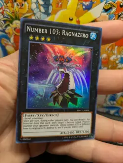 🔥 Number 103: Ragnazero - AP07-EN009 - Super Rare - Yu-Gi-Oh ( N Mint ) 🔥 - Image 3