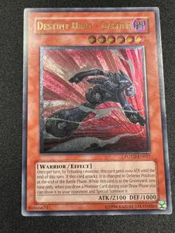 Yu-Gi-Oh! Destiny Hero - Dasher (MP) Ultimate Rare POTD-EN017 Unlimited - Image 1