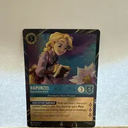 Disney Lorcana TCG Rapunzel Appreciative Artist Epcot Festival Of The Arts Promo - Image 1