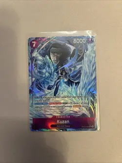 Kuzan OP16-063 SR Alt Art One Piece TCG The Time of Battle Mint English - Image 1