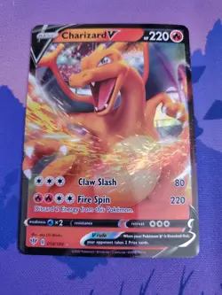 Charizard V 019/189 Darkness Ablaze NM Ultra Rare Pokemon Card - Image 1