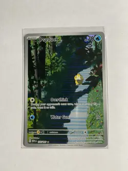 Pokemon TCG Scarlet & Violet 151 Psyduck Illustration Rare Card 175/165 Mew - Image 1