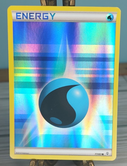 Pokemon Water Energy 77/83 Common Reverse Holo Generations Trading Card TCG - Image 1