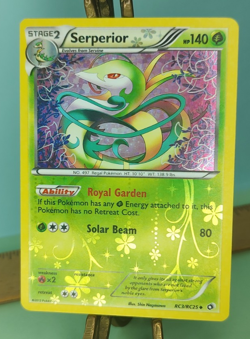 Pokemon Serperior RC3/RC25 Legendary Treasures Radiant Collection Holo Card TCG - Image 1