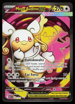 Mega Audino ex 253/217 Ultra Rare Ascended Heroes Pokemon Card - Image 1