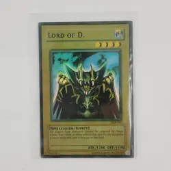 Lord Of D. SDK-041 Yu-Gi-Oh Starter Deck Super Rare Faded Card - Image 1